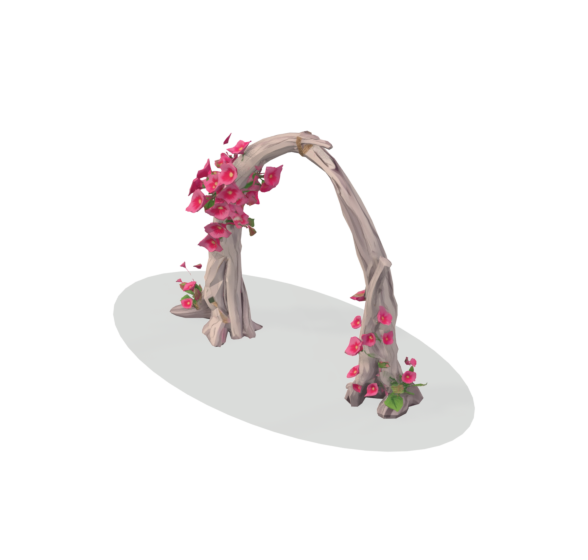 Driftwood arch