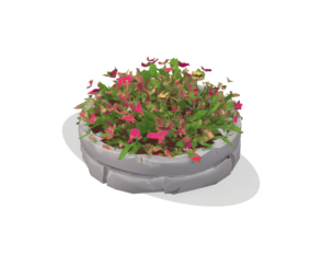Flower bed