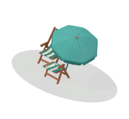 Beach chairs